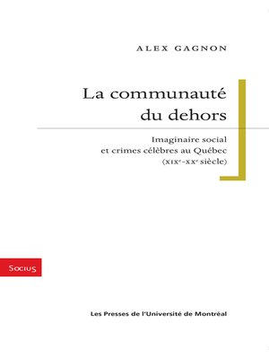 cover image of La communauté du dehors